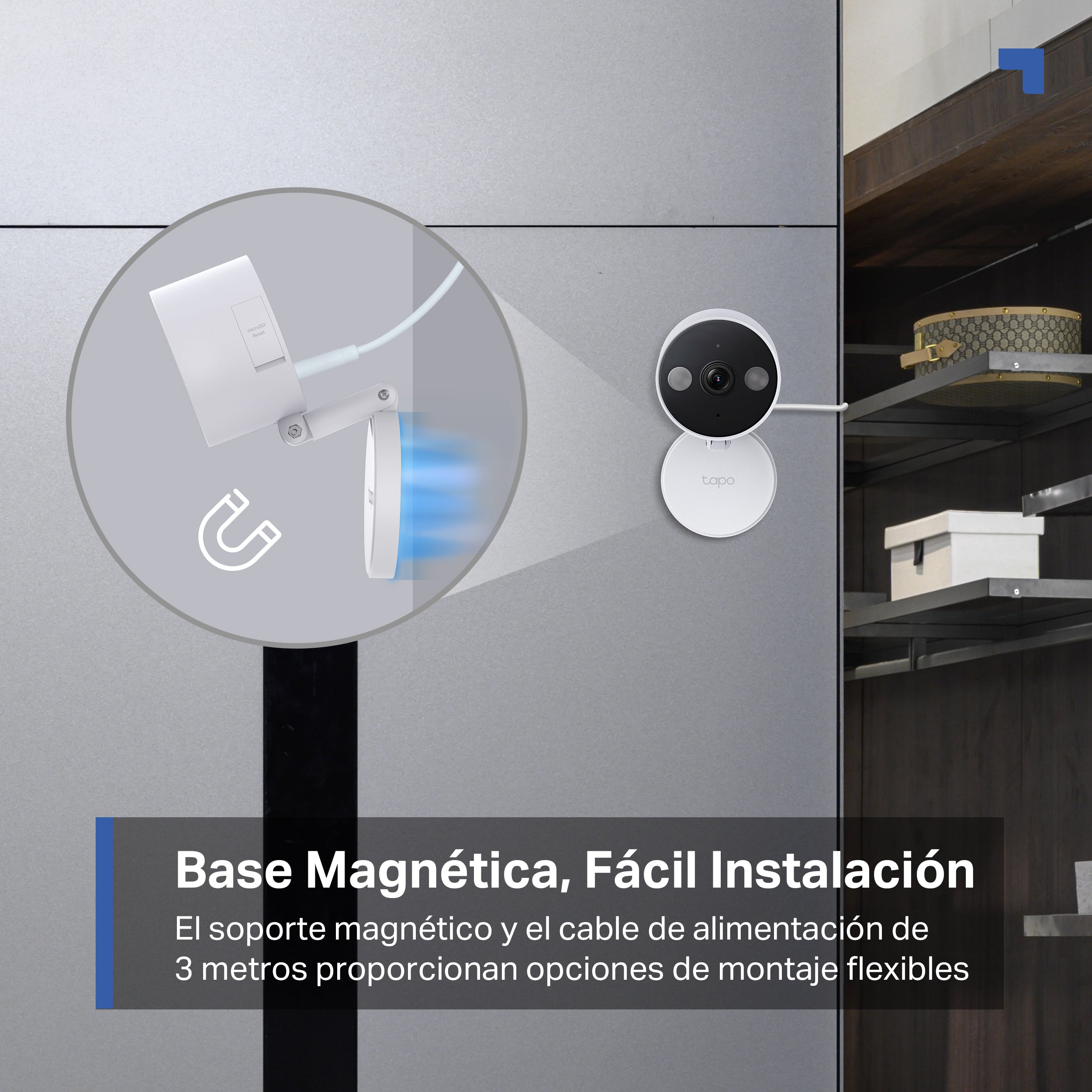 TAPO C120 - Cámara de seguridad Wi-Fi Inteligente 2K